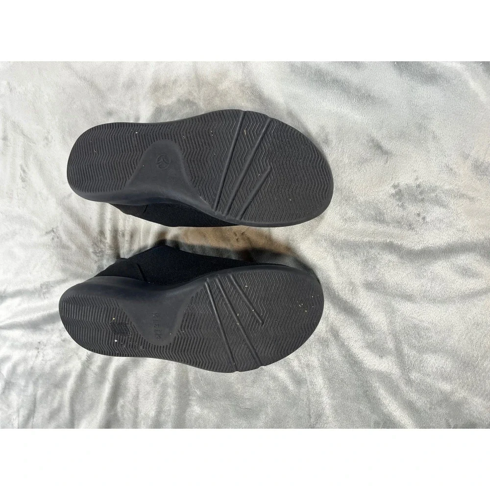 KIZIK MADRID ECO KNIT BLACK‎ SNEAKERS SLIP ONS CASUAL SHOES MN SZ 11 WOMENS 12.5